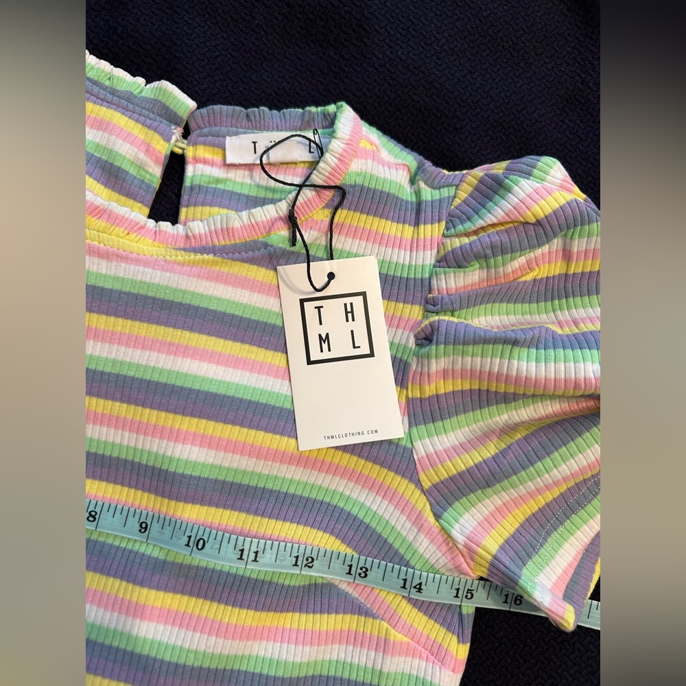 THML Striped Ribbed Top - Picture 12 of 13